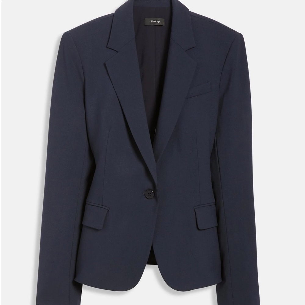 Theory Gabe N Modern Suit Dark Charcoal, NWT